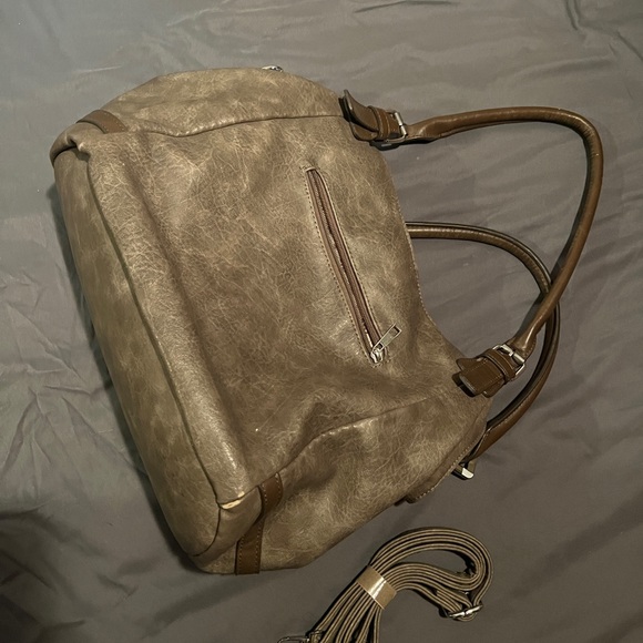 Faux leather handbag - Picture 1 of 3